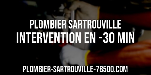 services du plombier de Sartrouville